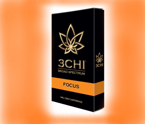 3CHI-CBD Vape Cartridge-Focus