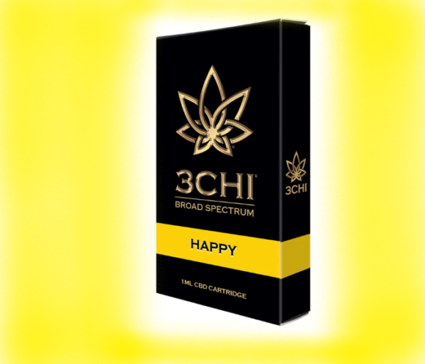 3CHI-CBD Vape Cartridge-Happy