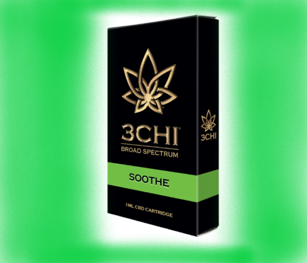 3CHI-CBD Vape Cartridge-soothe