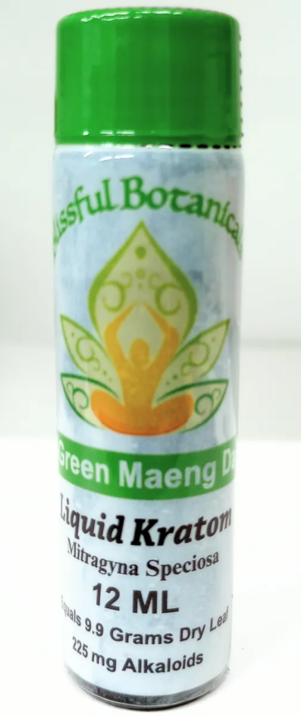 Blissful Botanicals Kratom Extract Shot-Green Maeng Da