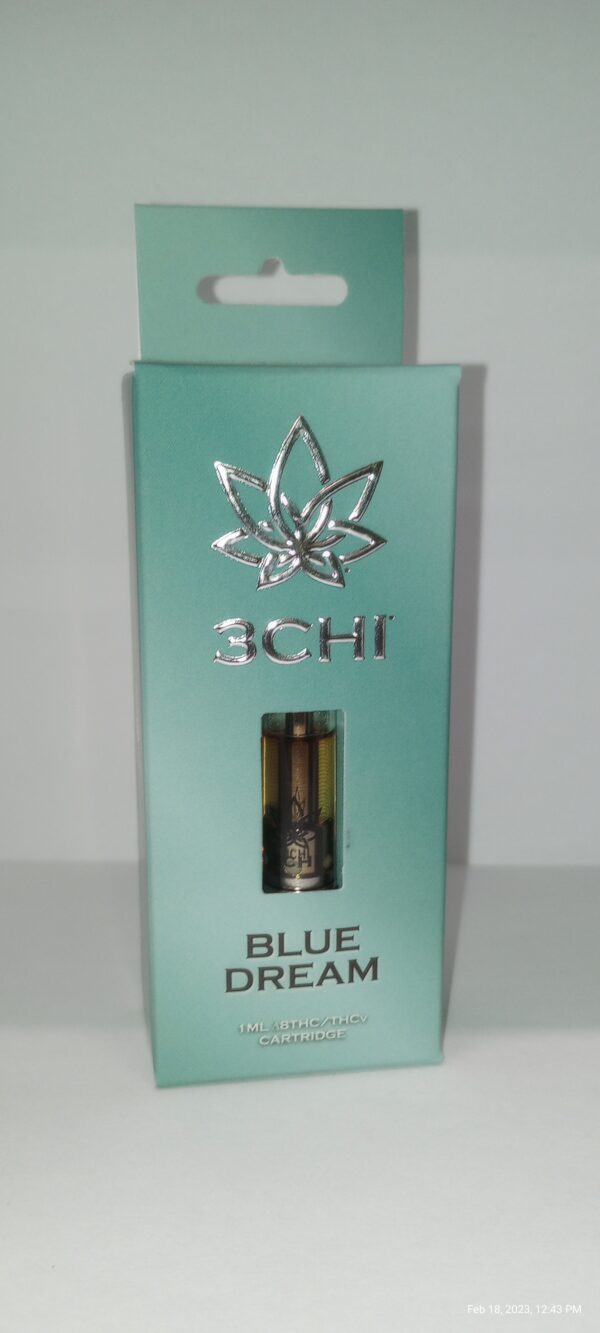 3CHI D8/THCV vape cartridge (Blue Dream)