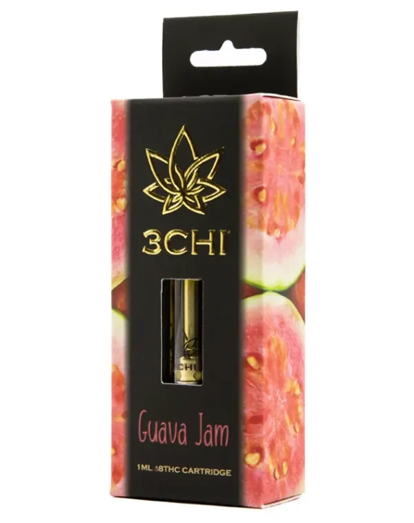 3CHI D8 vape cartridge (Guava Jam)