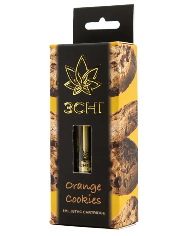 3CHI D8 vape cartridge (Orange Cookies)