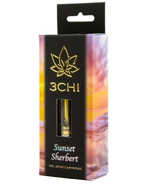 3CHI D8 vape cartridge (Sunset Sherbert)