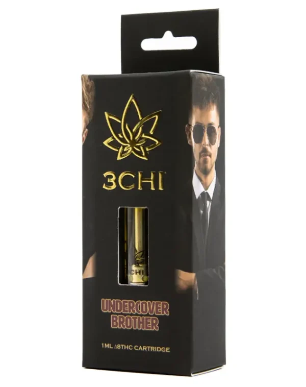 3CHI D8 vape cartridge (Undercover Brother)