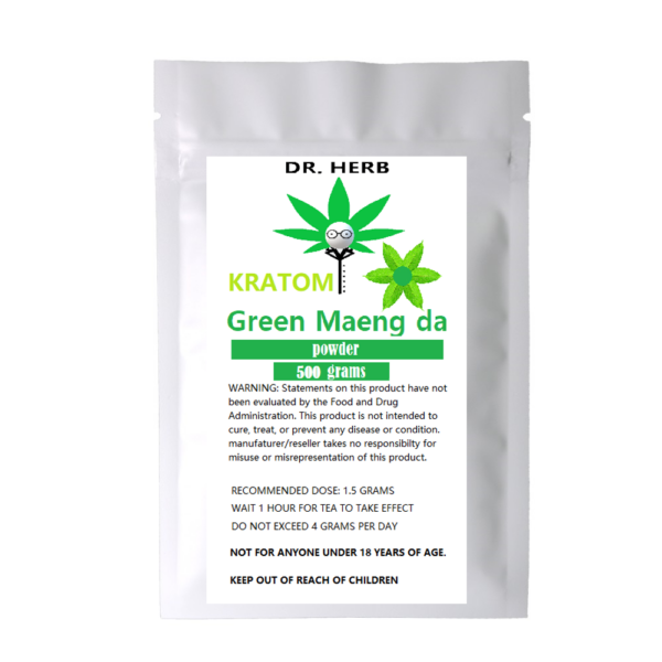 DR. HERB Kratom Powder- 500g-Green Maeng Da