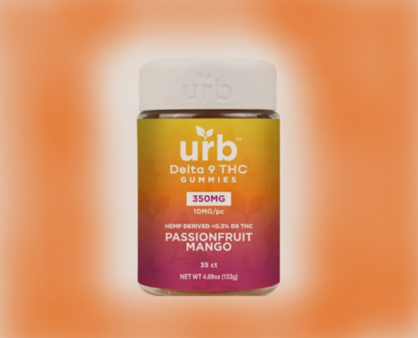 urb Delta 9 gummies-Passionfruit Mango